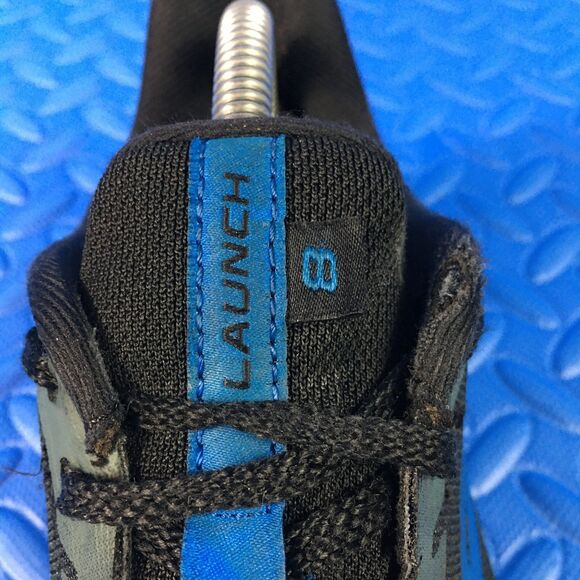 Brooks Launch 8 Mens Size 9D Black Blue Running Walking Athletic Sneakers Shoes - Picture 11 of 12